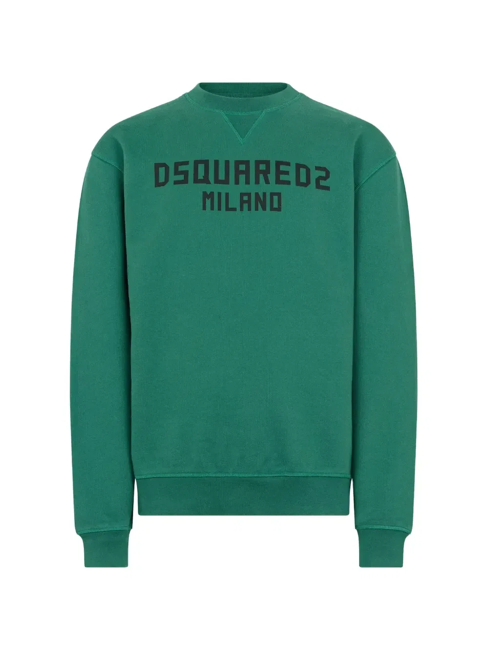 Толстовка Milano с круглым вырезом Dsquared2, зеленый
