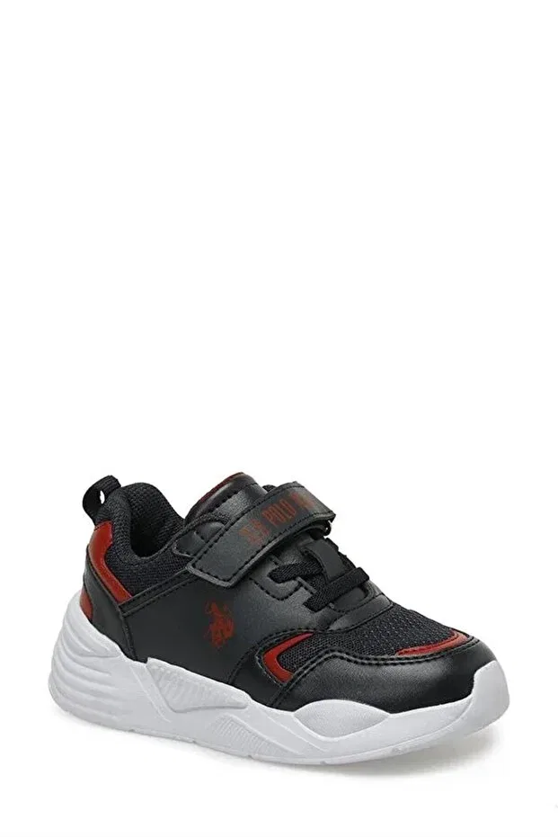 Детские кроссовки для мальчиков с шнуровкой Terminal jr 3pr U.S. Polo Assn., Navy Blue — фото 2