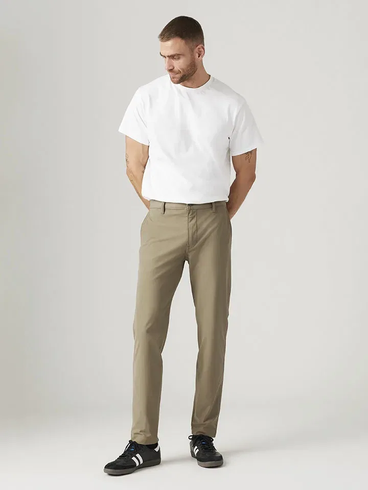 Мужские брюки Slim Fit Levi's, Beige — фото 2