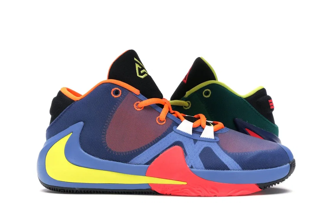 Детские кроссовки с контрастным дизайном Nike Zoom Freak 1 Nike