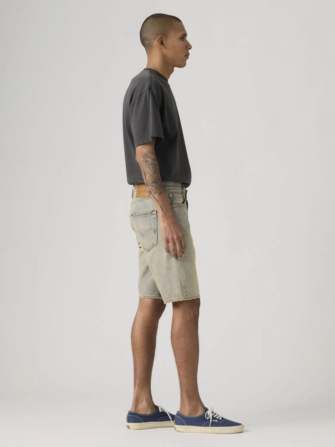 Оригинальные шорты Levi's My Tinted Story Blue 501 — фото 3