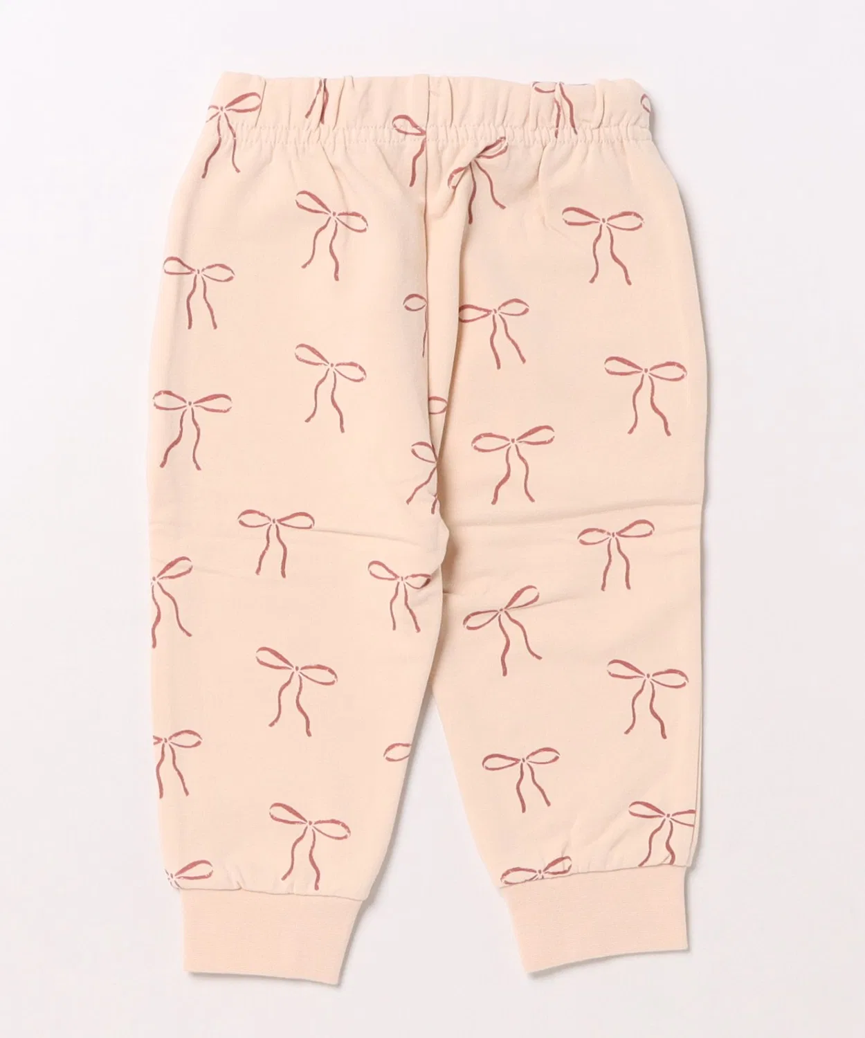 Детские релакс-штаны из футера с принтом Relaxed Sweatpant Quincy Mae, Pink — фото 2
