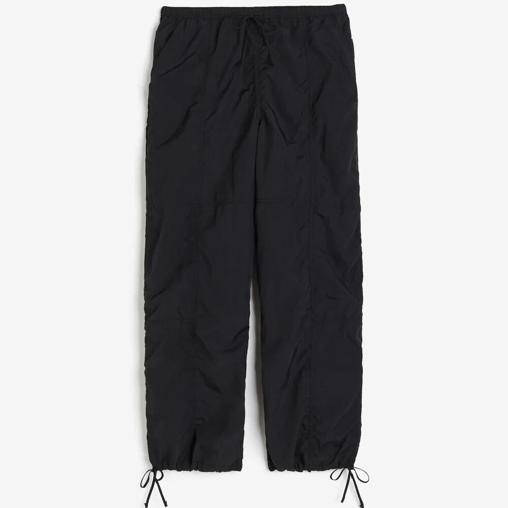 

Брюки H&M Nylon Parachute, черный
