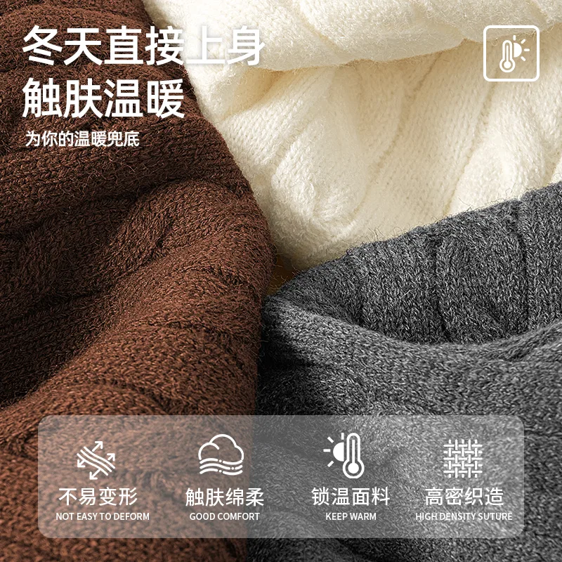 Детский джемпер с фактурой «ананас» MINISO, Абрикосовый — фото 4