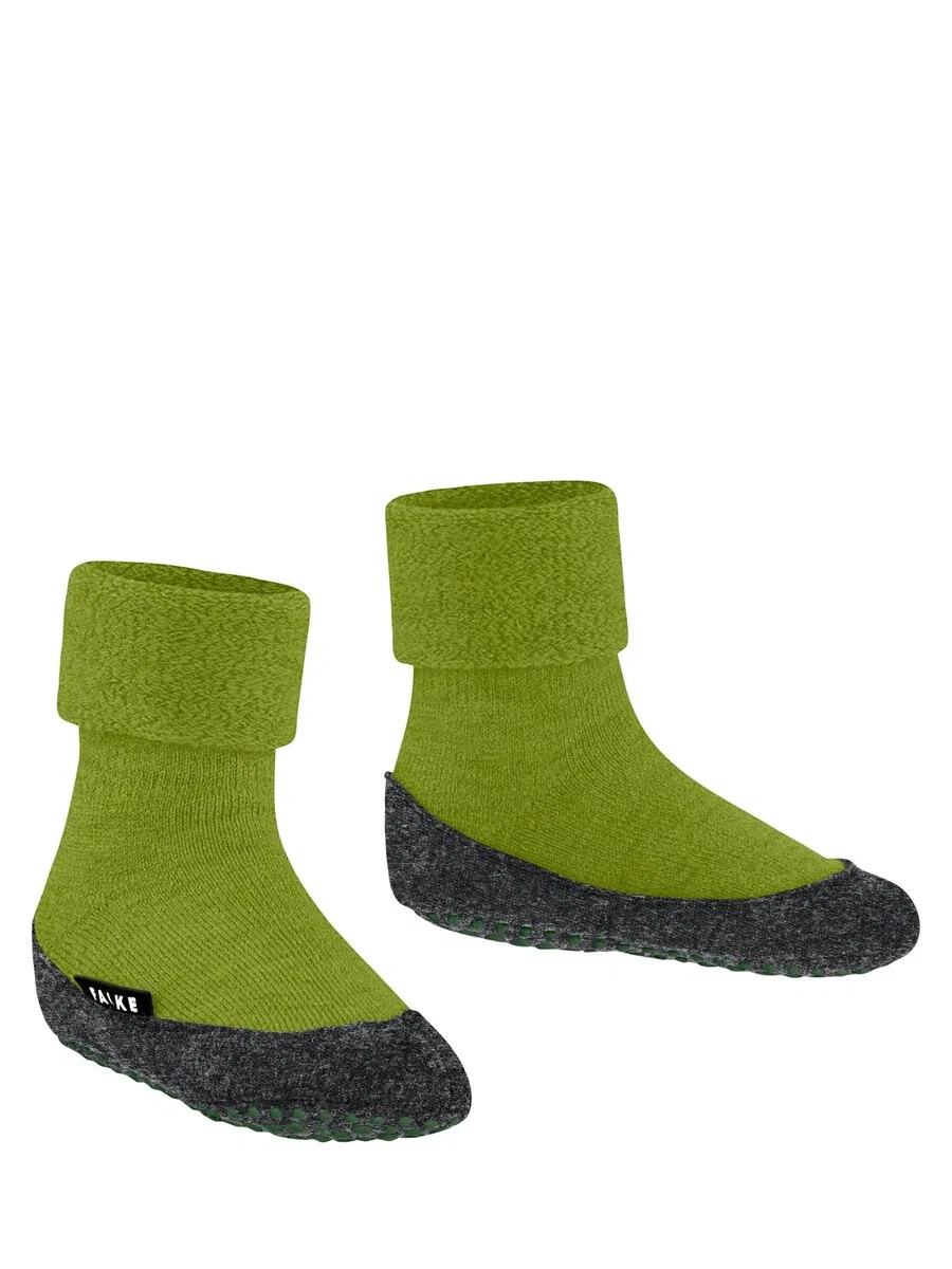 Носки FALKE 'Cosyshoe Teens' зеленого цвета — фото 3