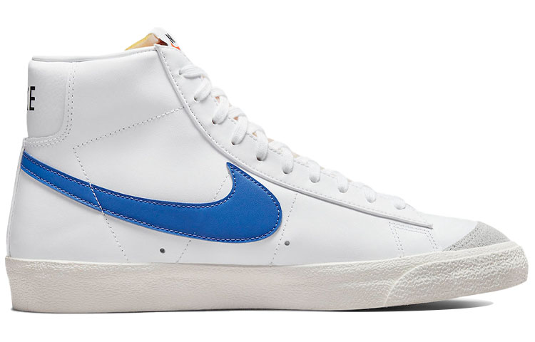 Кроссовки Nike Blazer Mid 77 Vintage, белый/красный/синий — фото 2