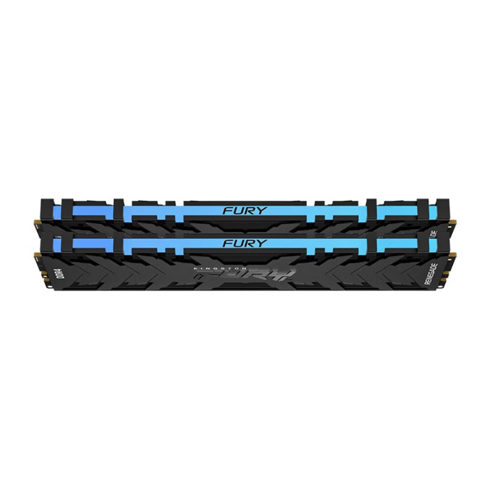 Оперативная память Kingston Fury Renegade RGB, 32 Гб DDR4 (2x16 Гб), 3200 МГц, KF432C16RB1AK2/32, черный — фото 2