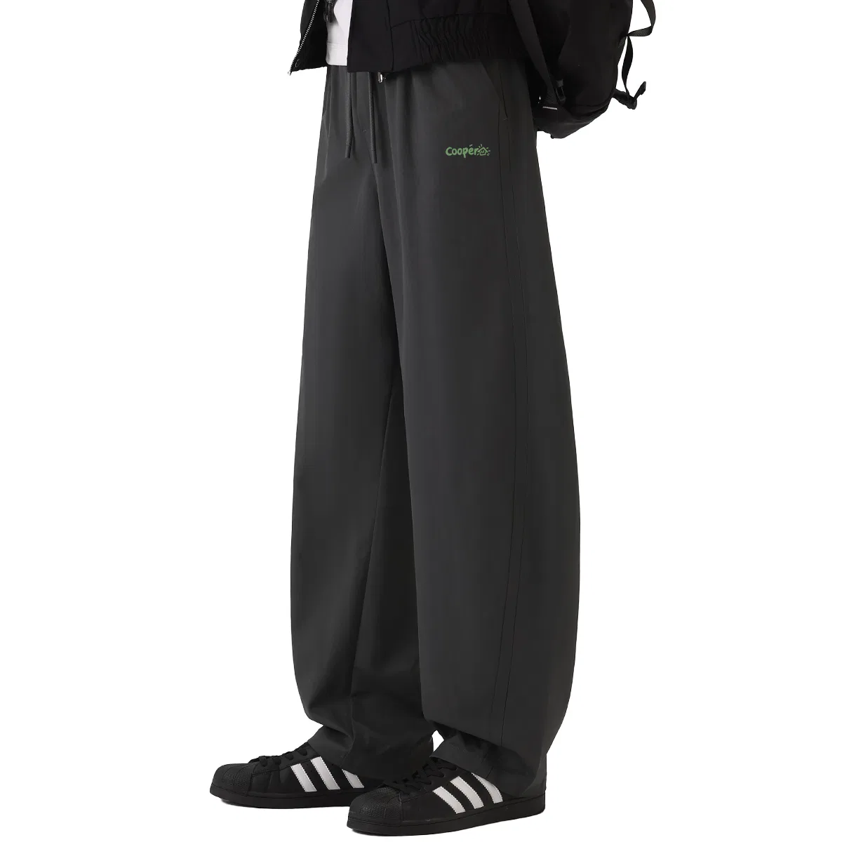 Детские брюки свободного кроя Tonlion, Dark Grey