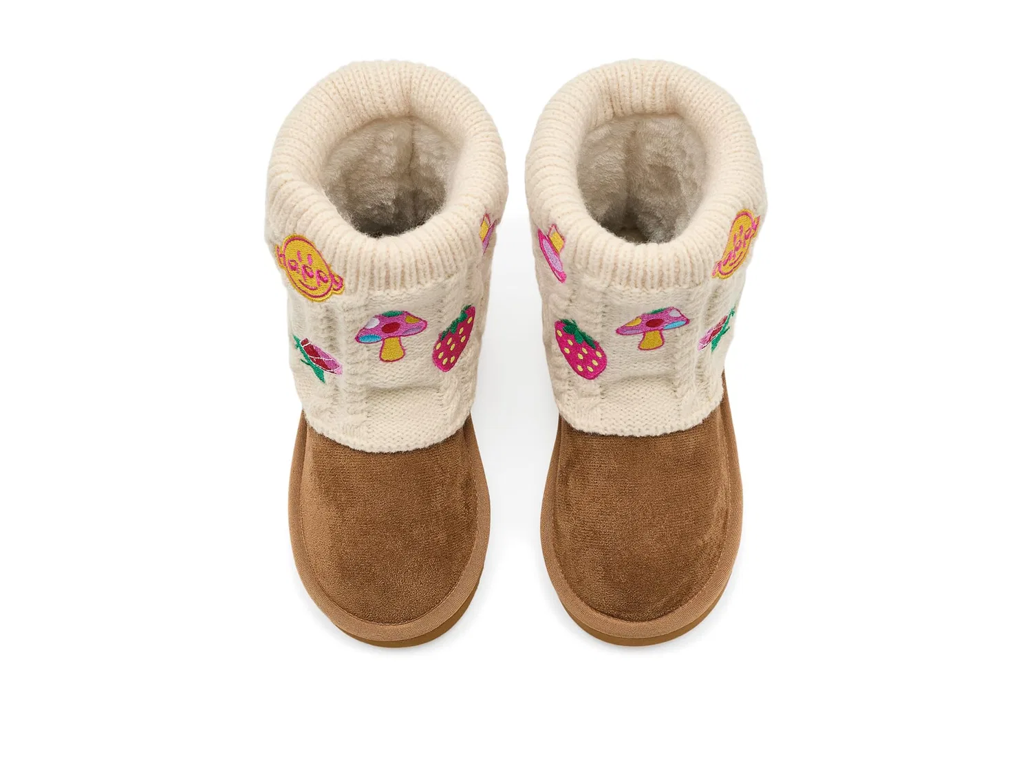 Ботинки Mochi (для маленьких и больших детей) Steve Madden Kids, Cognac — фото 3