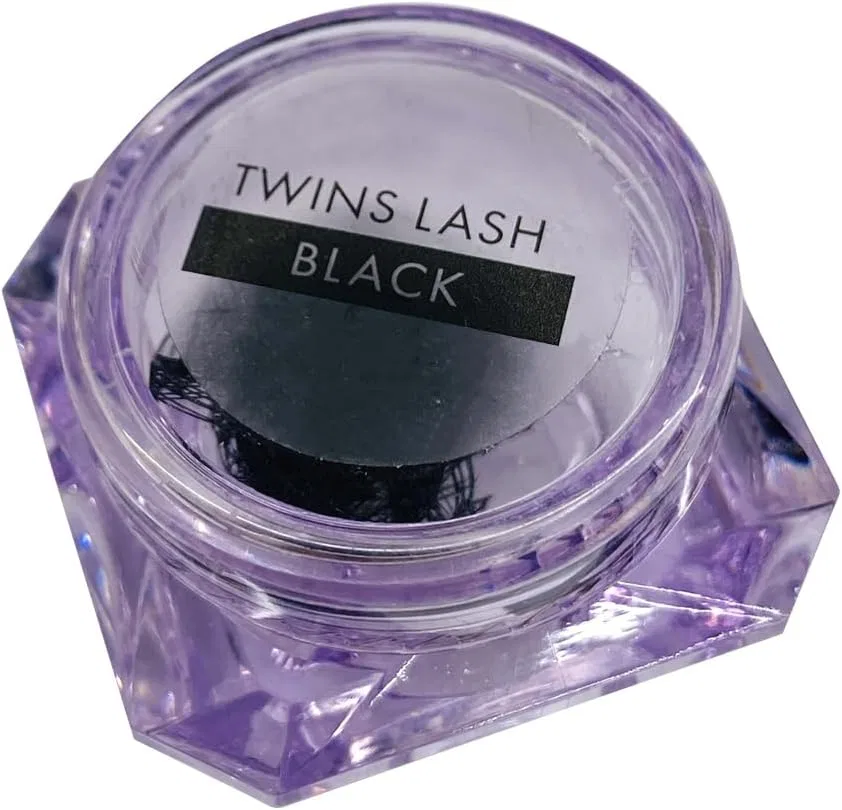 Ресницы Twins Rush 12 Bundles D Curl 12 мм, Black Twins Lash
