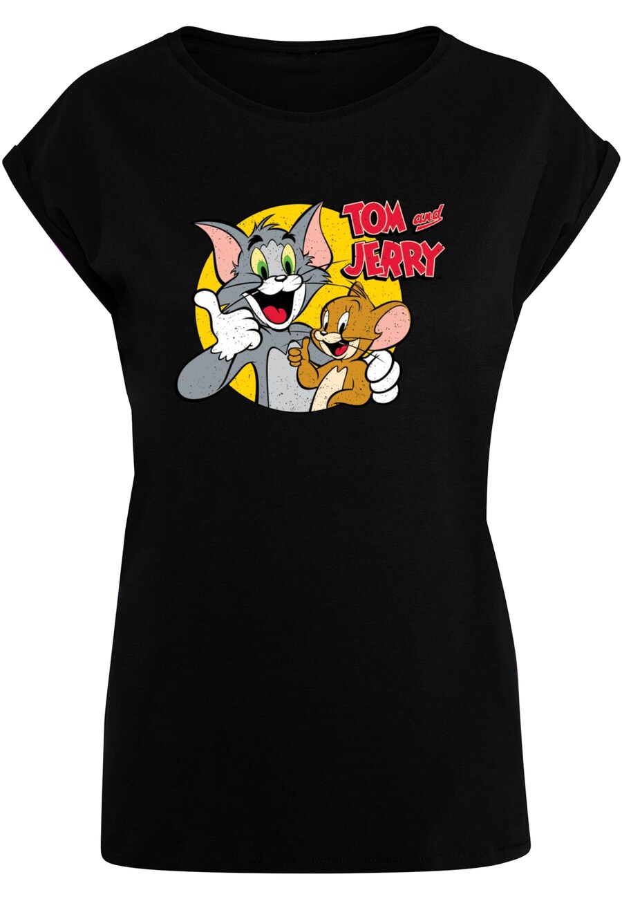 

Футболка ABSOLUTE CULT Shirt Tom And Jerry - Thumbs Up, черный