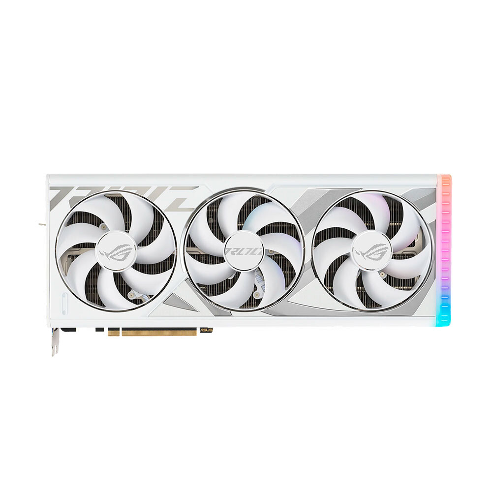 

Видеокарта ASUS ROG Strix GeForce RTX 4080 SUPER White Edition, 16 ГБ, белый