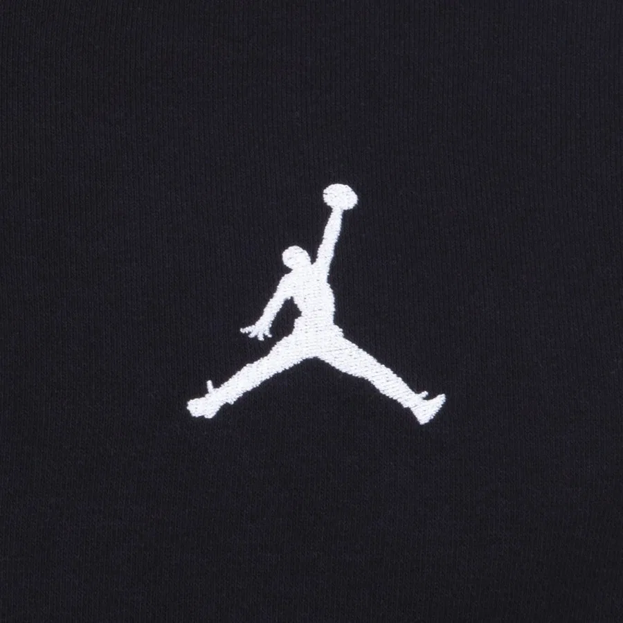 Худи с капюшоном с длинным рукавом Jordan Mj Essentials Ft Fz Hoodie Nike, Черный — фото 3
