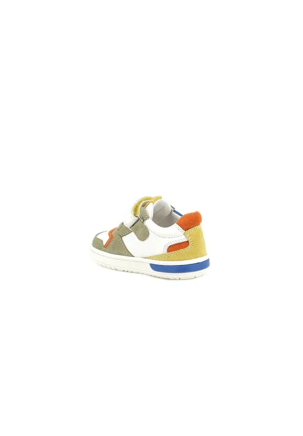 Кроссовки кожаные Sneaker bambino, Primigi, мультиколор — фото 3