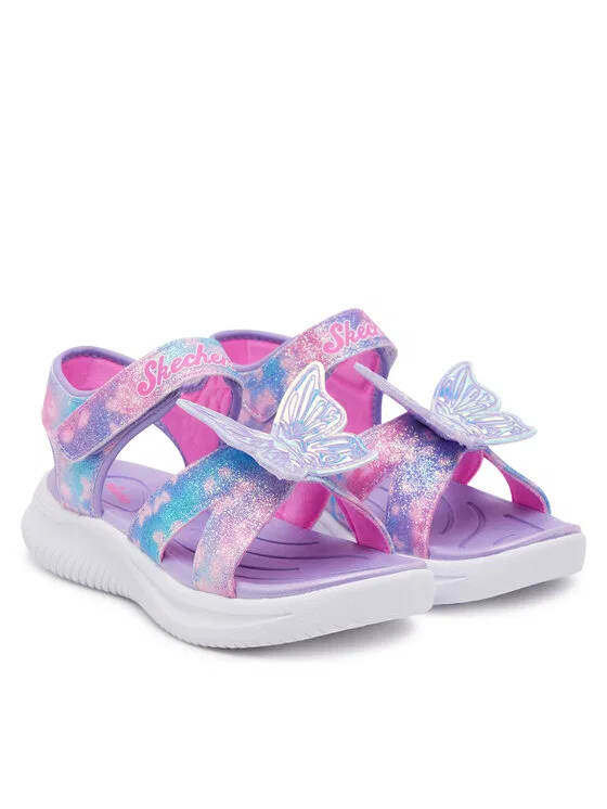 Сандалии Jumpsters Sandal-Butterfly Brites Skechers, фиолетовый — фото 2