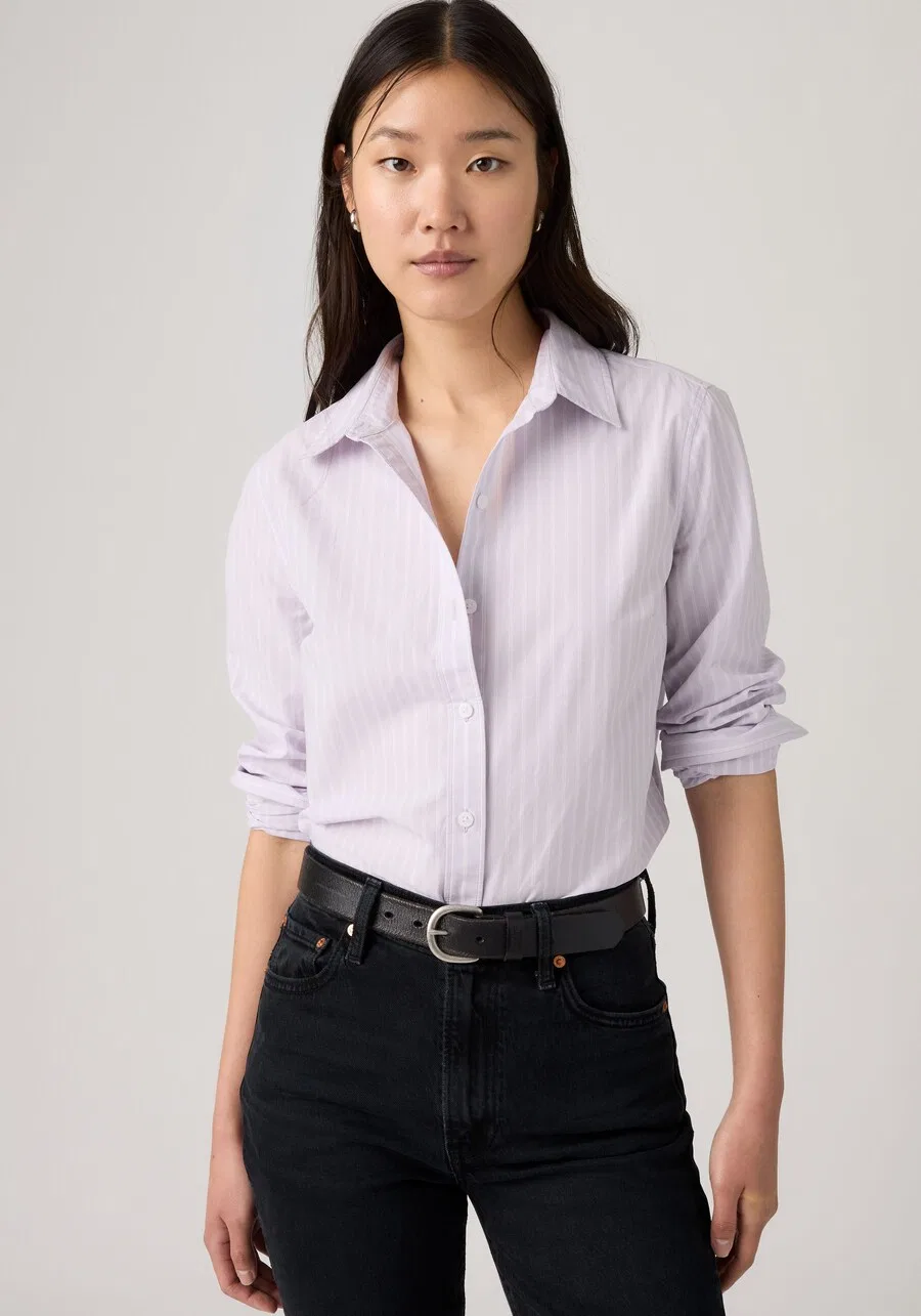 Блузка LEVI'S светло-фиолетового цвета — фото 3