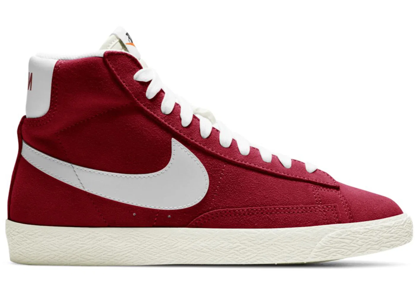 Детские кроссовки Lifestyle Nike Blazer Mid 77, Gym Red/Sail/Total Orange/White