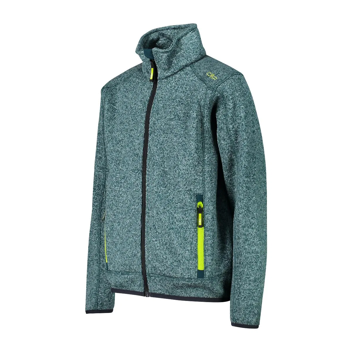 Детская флисовая куртка Knitted Jacket Cmp, Зеленый — фото 3