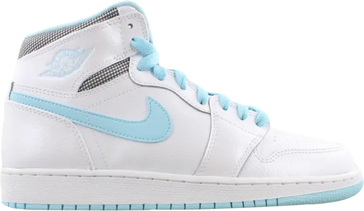 

Кроссовки Air Jordan 1 Retro High GG White Still Blue, синий