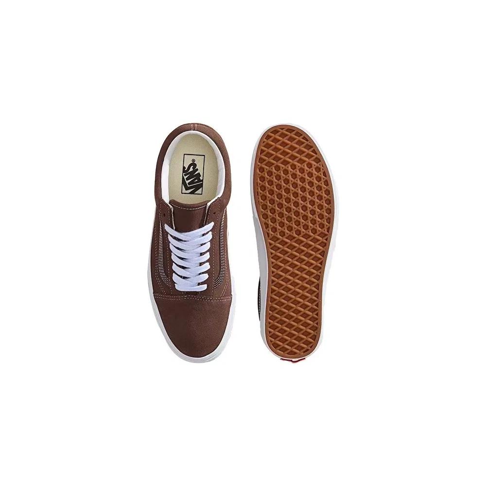 Детские кроссовки Vans Old Skool Unisex, коричневые — фото 3