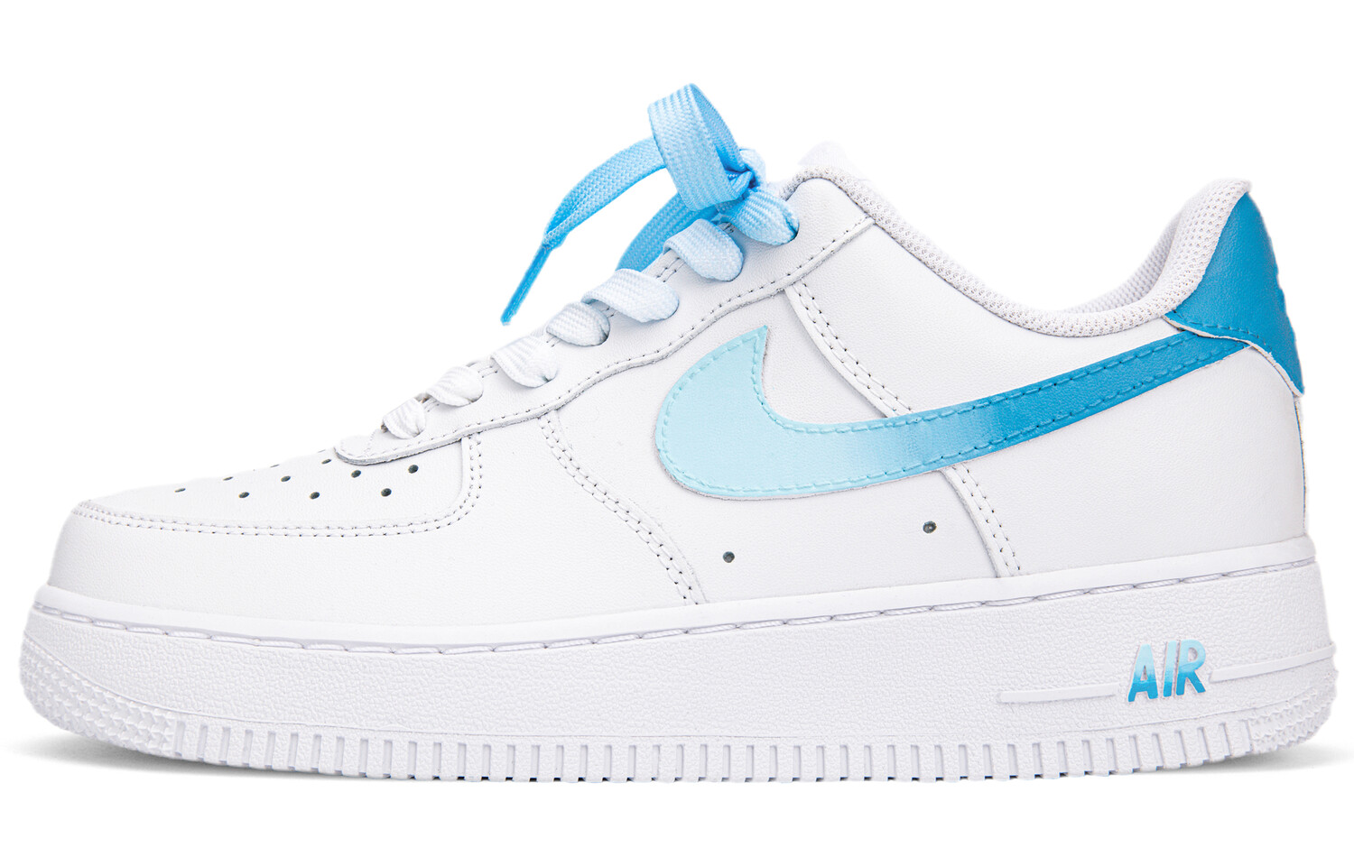 

Кроссовки Nike Air Force 1 Skateboarding Shoes Men Low-top Blue/white, белый