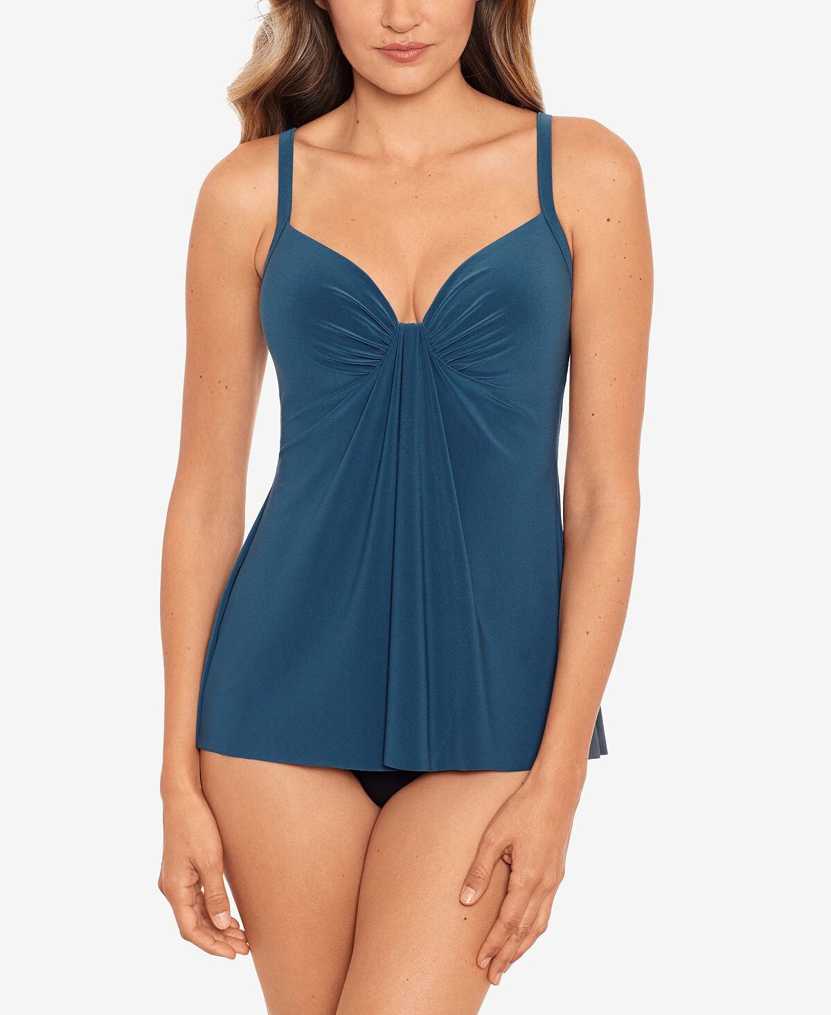 

Топ и штаны танкини на косточках so riche marina Miraclesuit, мульти