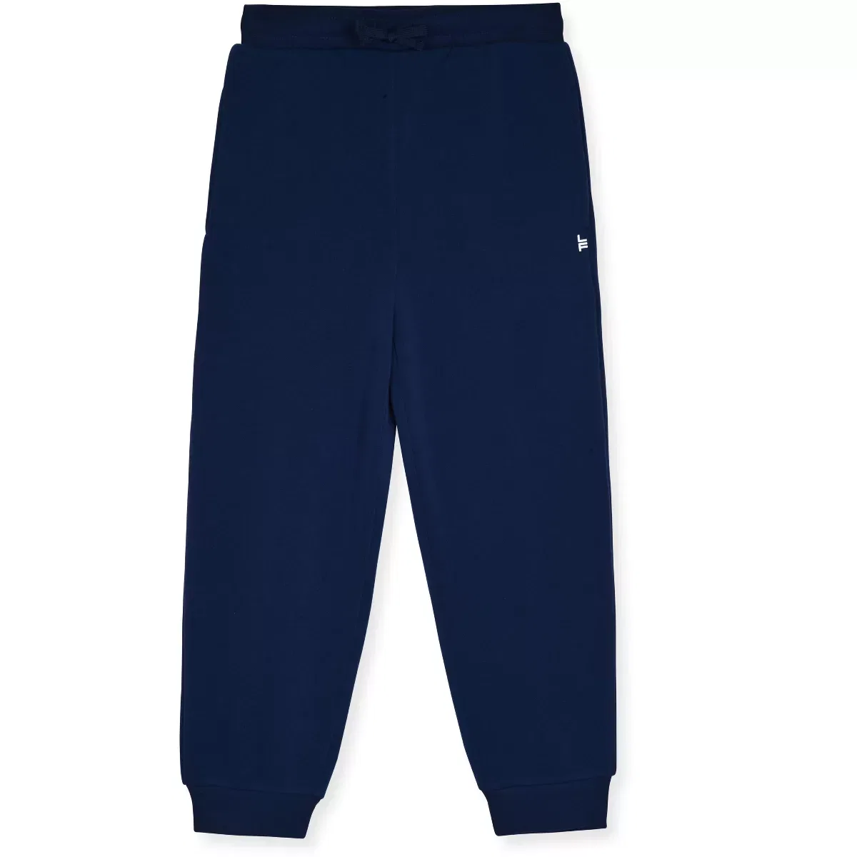 Детский комплект из флисовой худи и джоггеров LONDON FOG, Blue Solid — фото 3