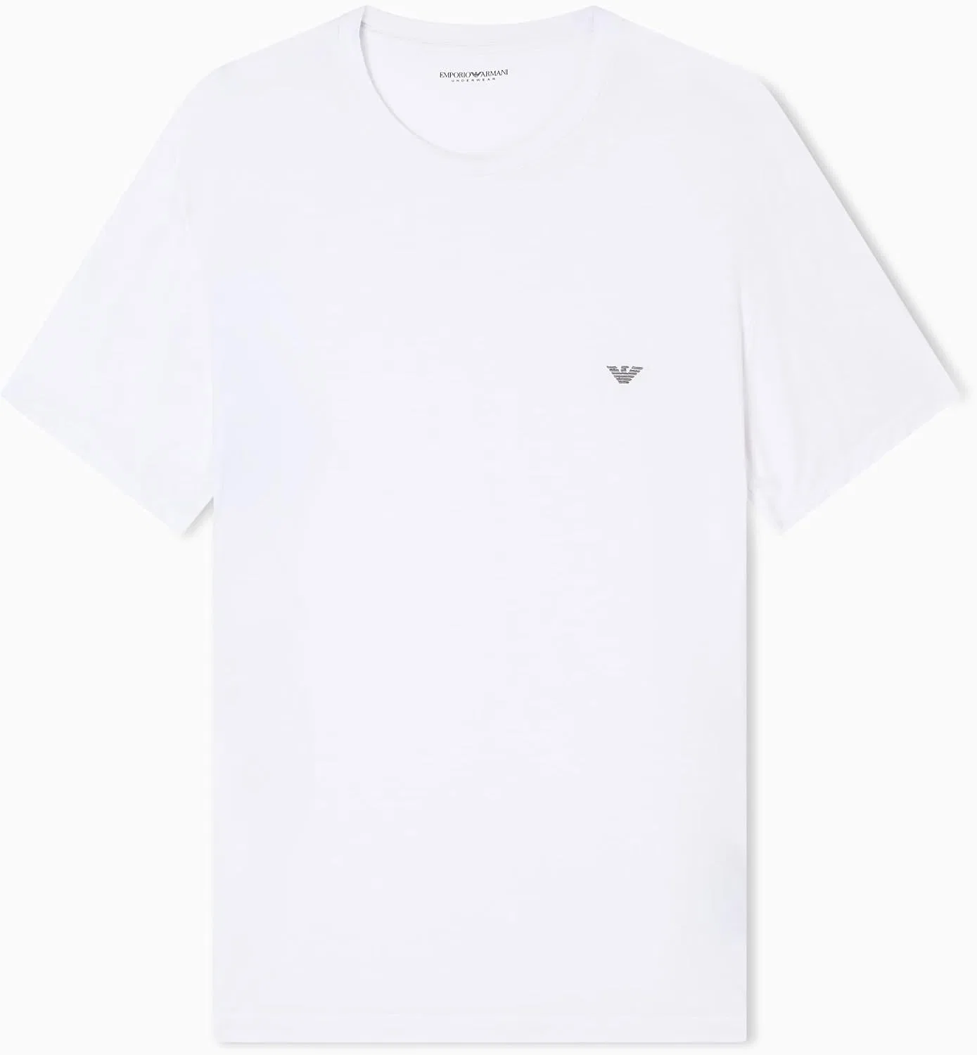 Мужская футболка с логотипом Emporio Armani, White