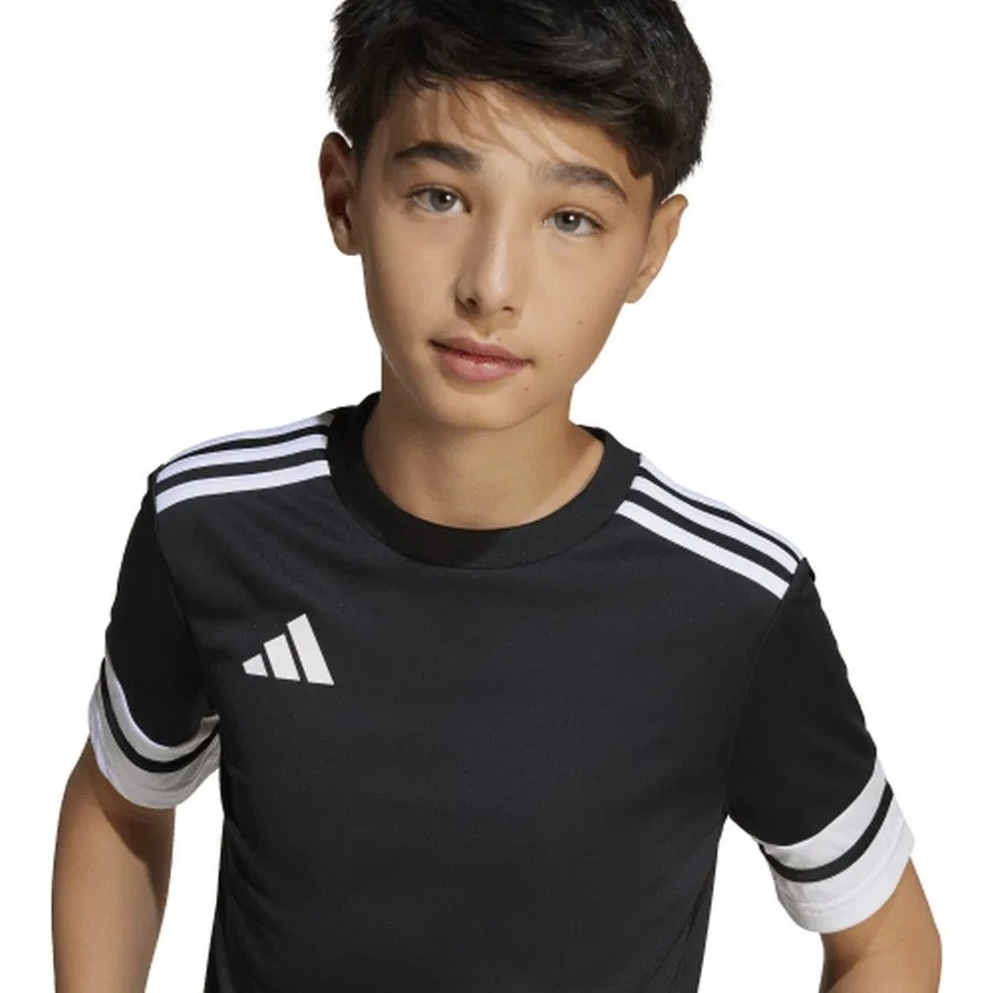 Детская футболка с длинным рукавом SQUA25 JSY Y JJ0052 adidas, Черный — фото 4