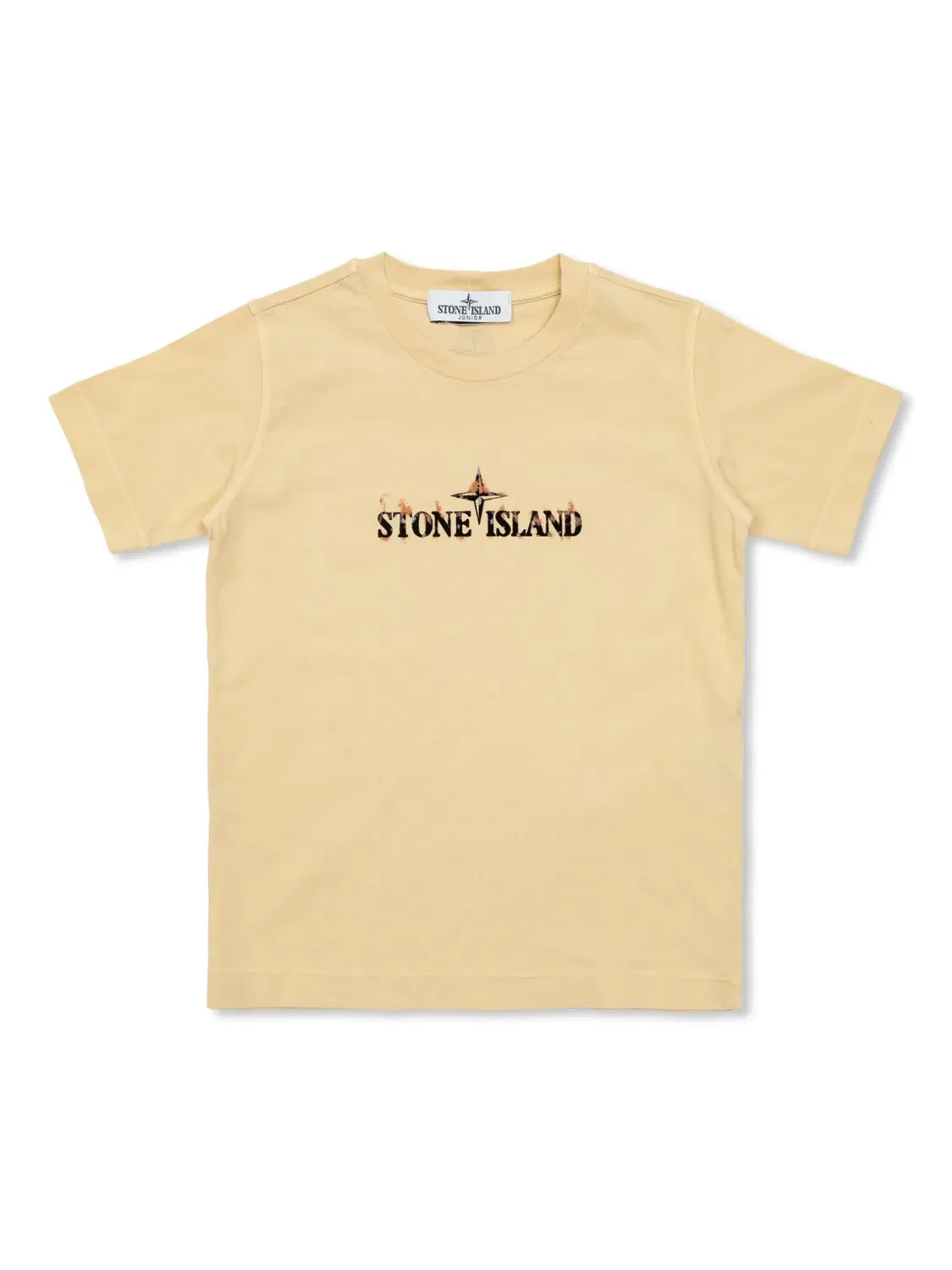 Stone Island Детская футболка «Компас» из хлопка - нейтральные