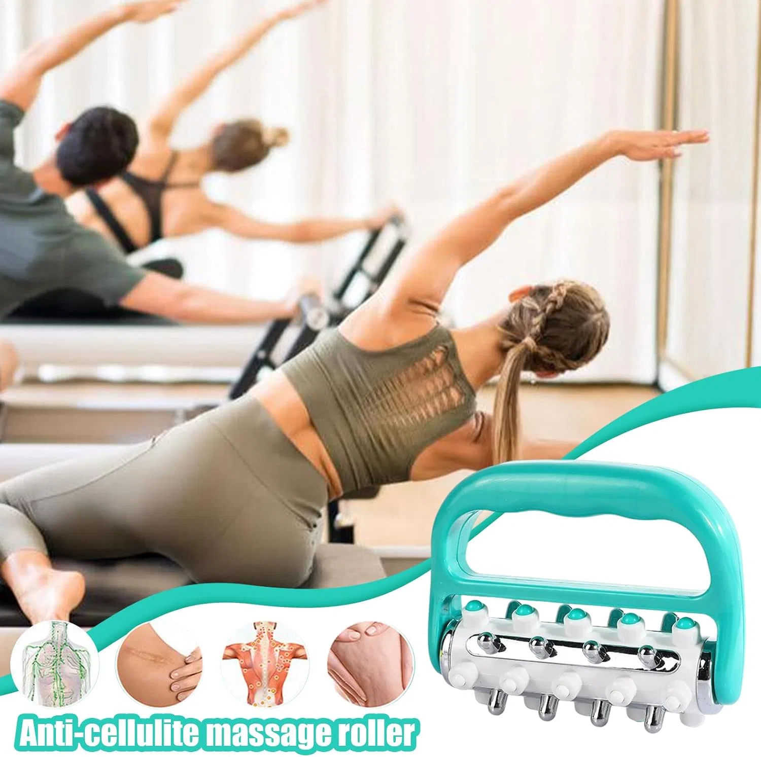 Массажер для тела, Cellulite Massager, Generisch, 1 шт, 15x12x5 см — фото 4