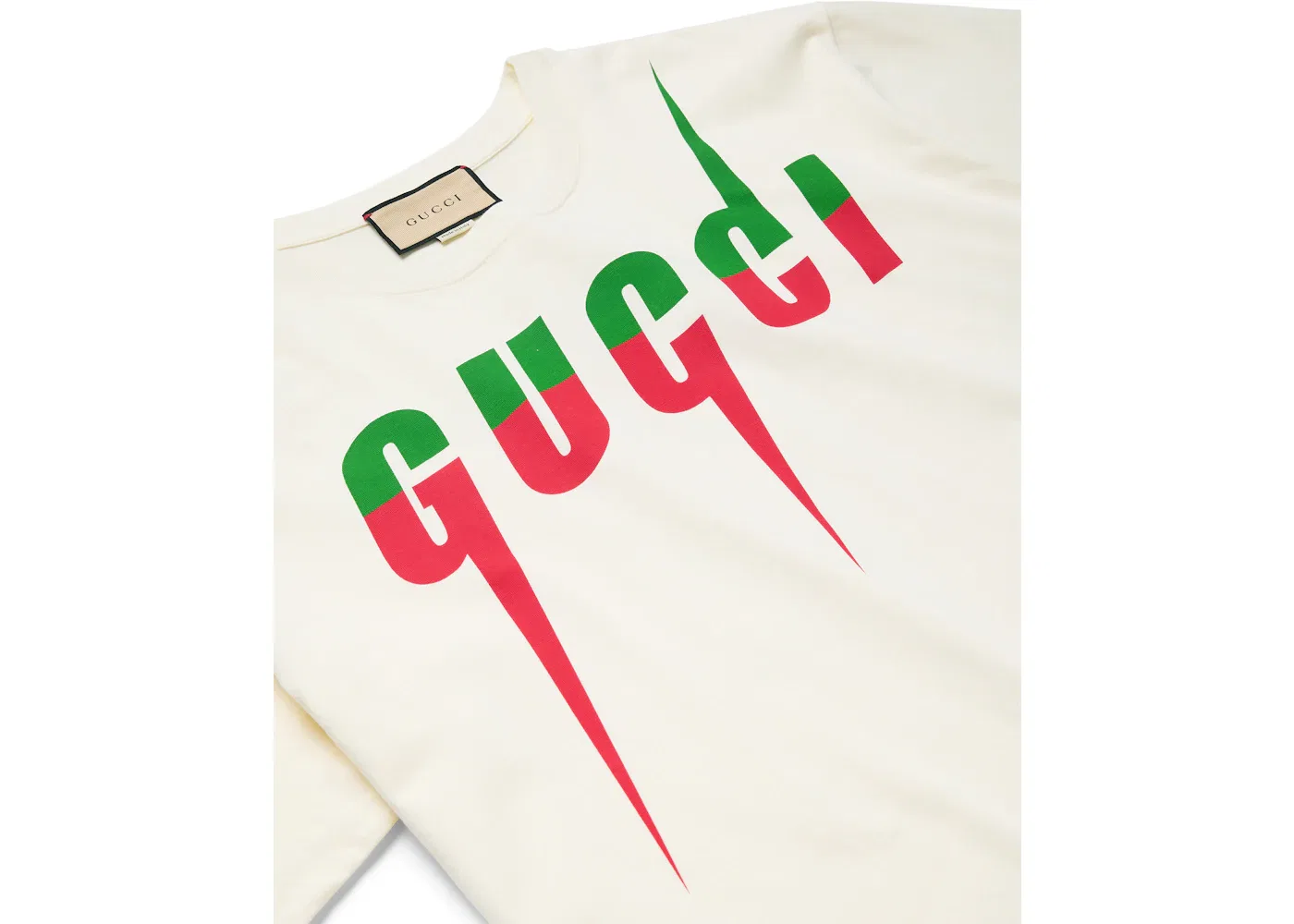 Мужская футболка с принтом Gucci Blade Gucci, White — фото 2