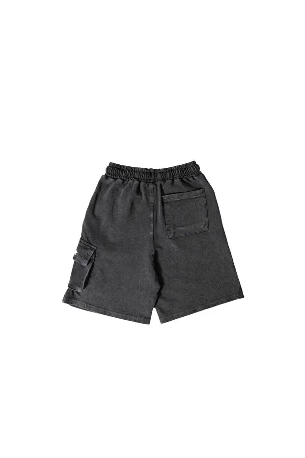 Детские шорты для мальчиков хлопковые Benetton, I Am Amazed — фото 3