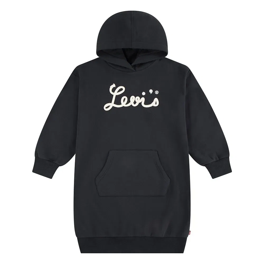 Платье с длинным рукавом Script Levi's, черный