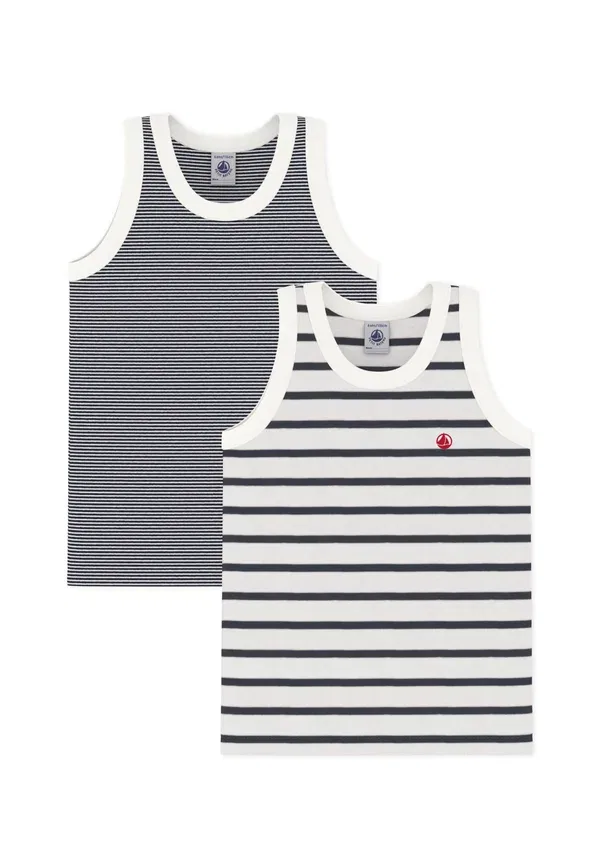 Комплект из 2 маек Petit Bateau, белый