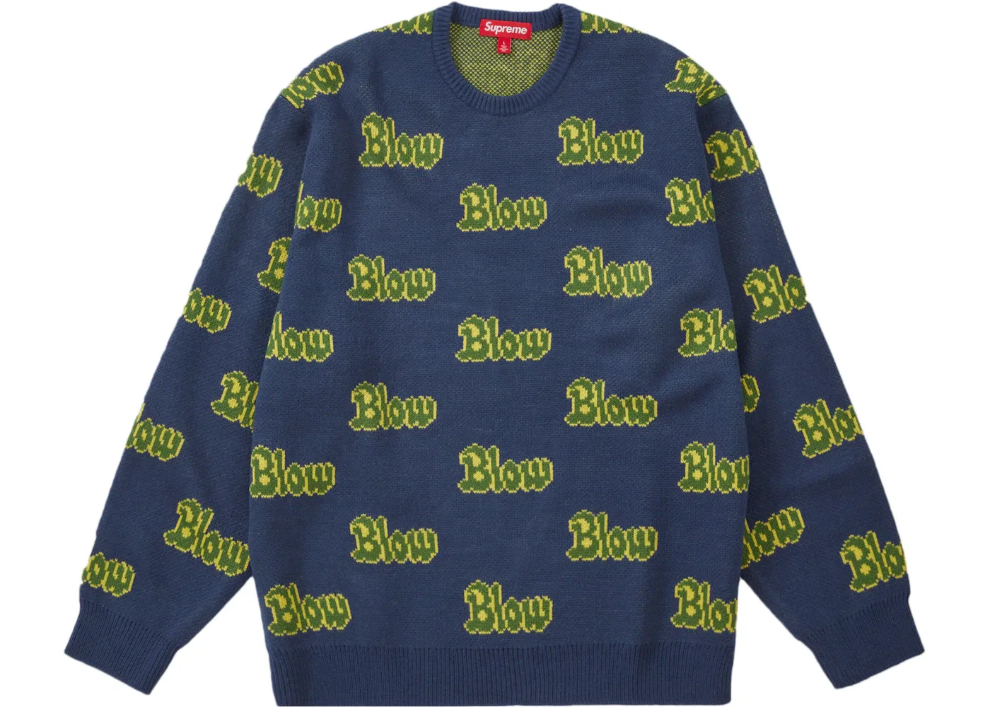 Мужской свитер с принтом Supreme Sweater, Navy