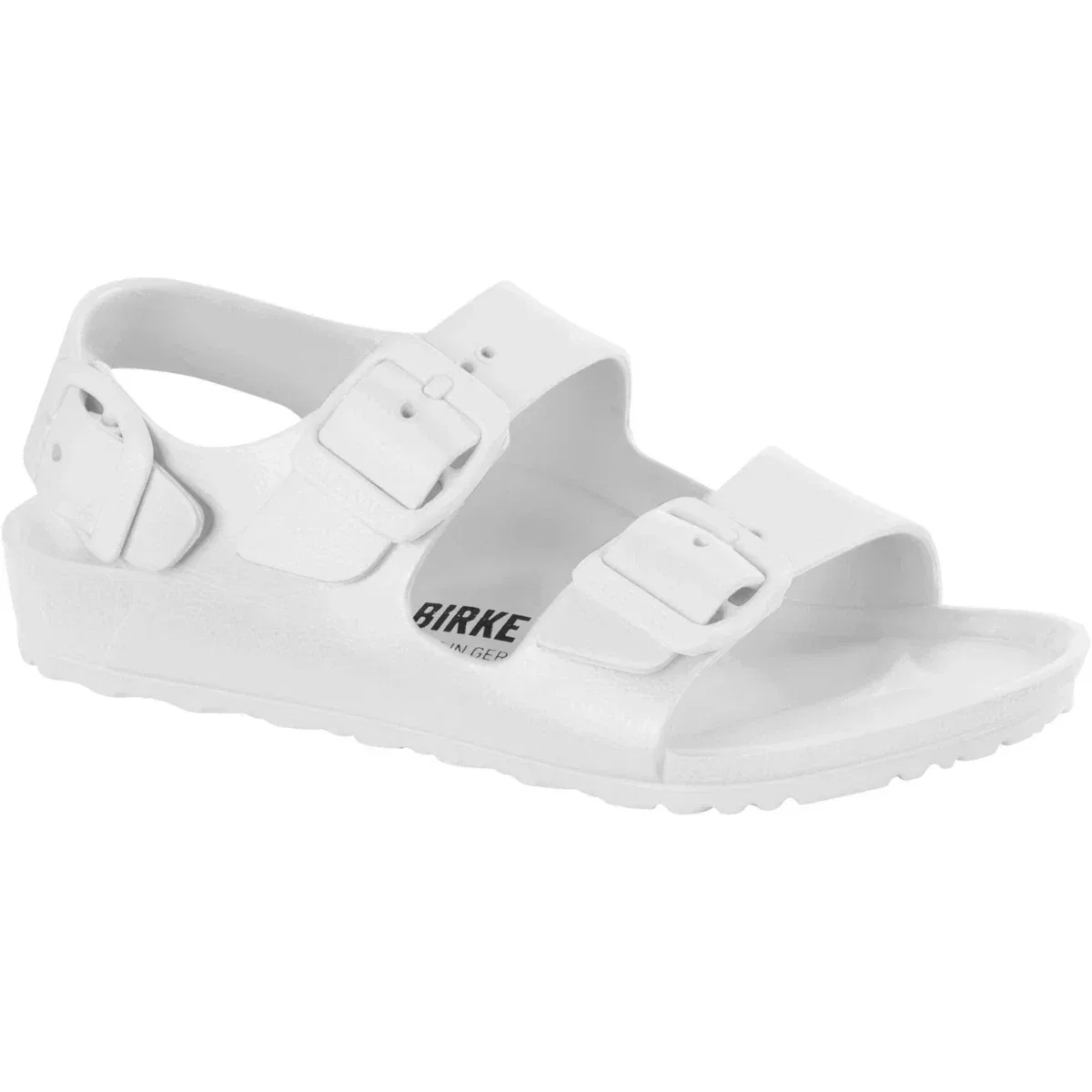 Детские сандалии с регулируемой застежкой Milano Birkenstock, White