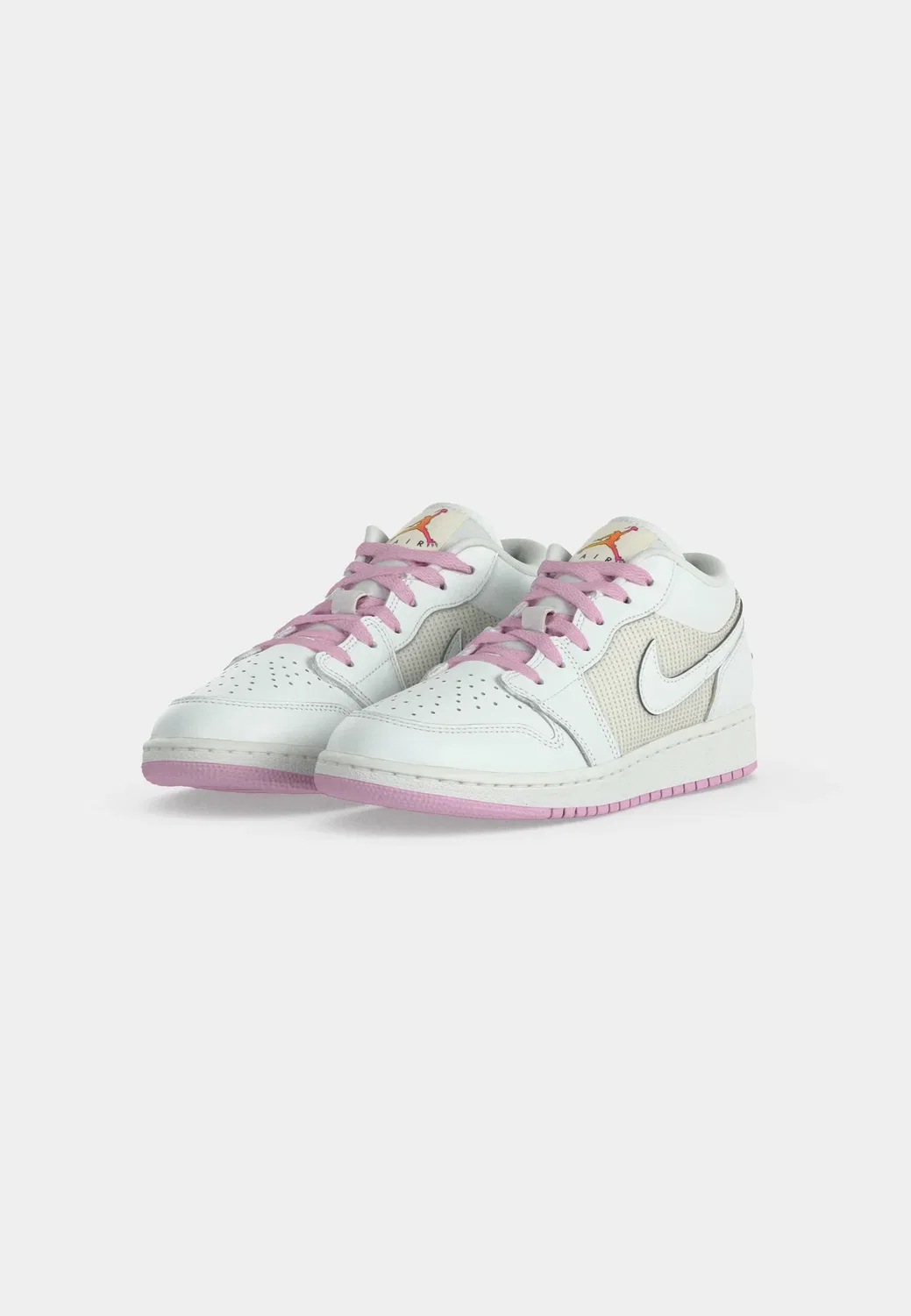 Кроссовки Air 1 se унисекс Jordan, Summit White/Silver-Coloured/Light Arctic Pink — фото 3