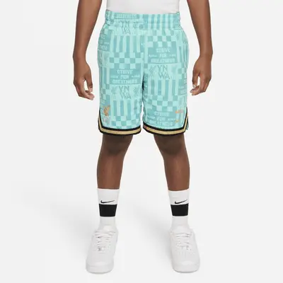 

Шорты Nike LeBron x Liverpool FC, цвет Tropical Twist/Washed Teal/Truly Gold