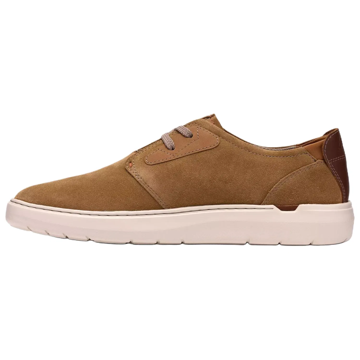 Casual туфли на шнурках из замши Clarks Sandy Brown — фото 3