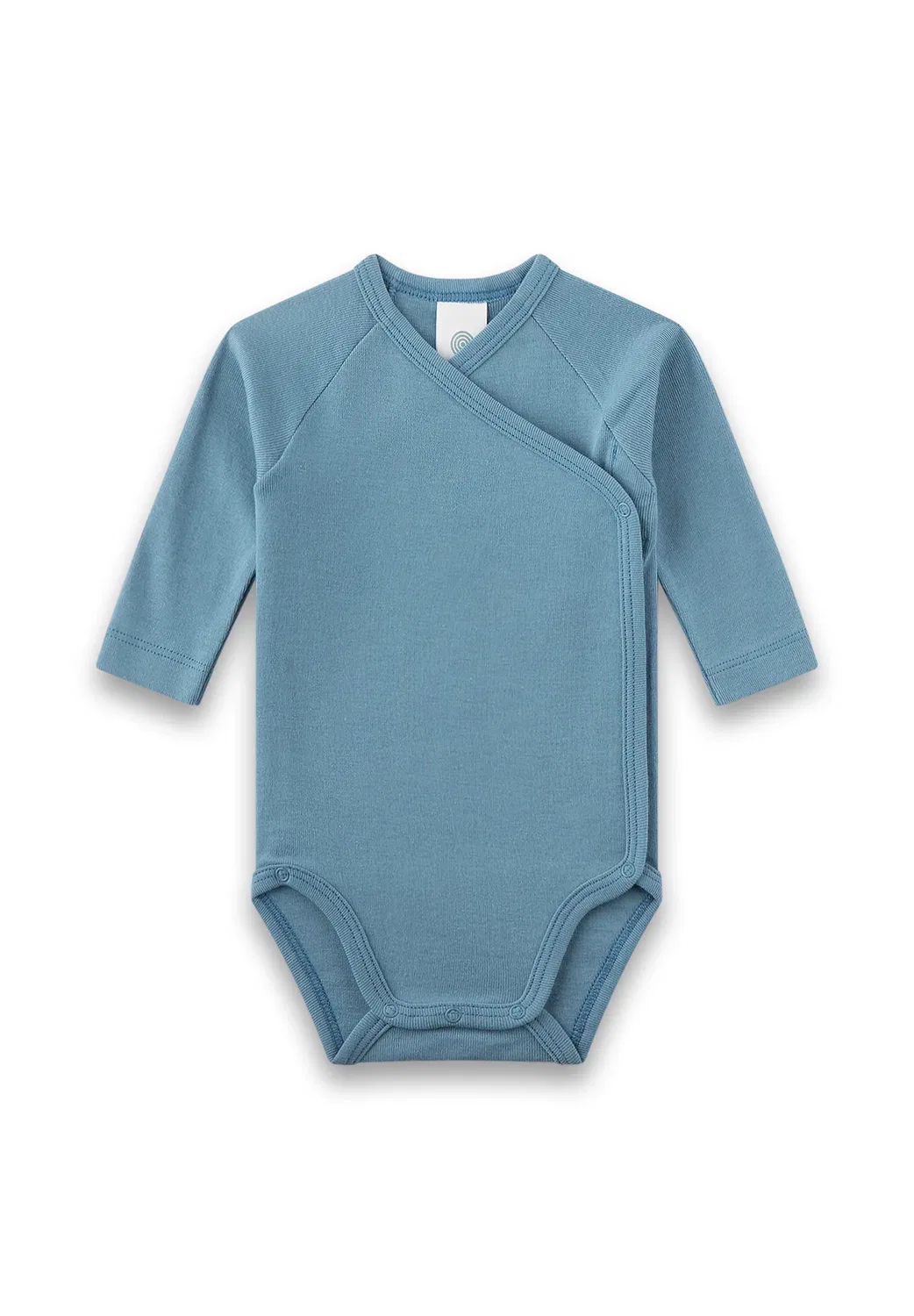 Baby-Wickelbody (doppelpack) langarm & blau bärchen - кузов Sanetta, Beige — фото 3