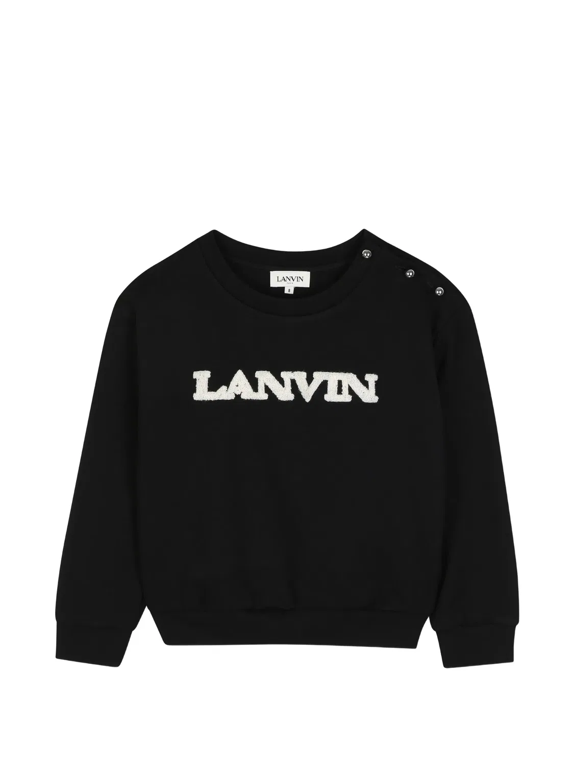 Lanvin Свитшот с логотипом, черный
