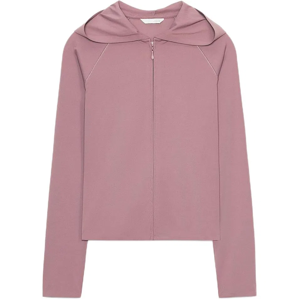Женский худи с капюшоном фиолетовый ZARA, Purple