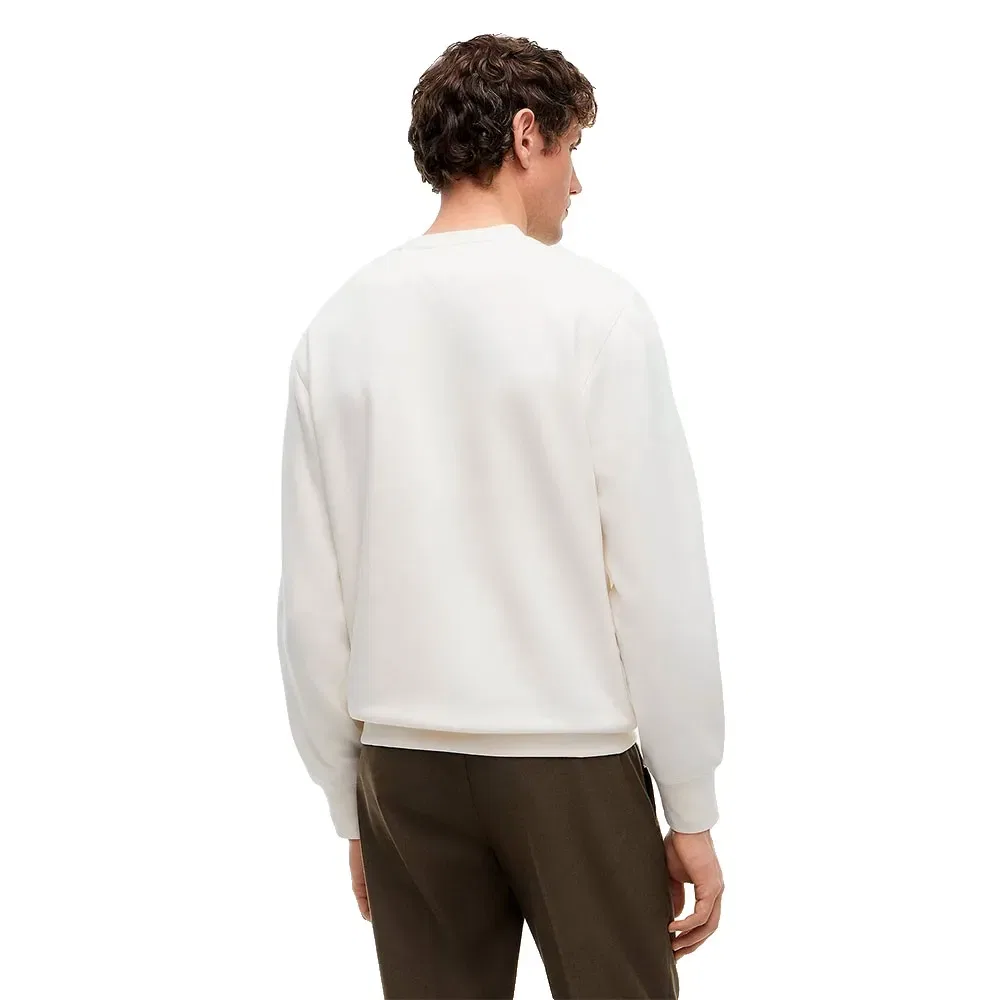 Мужской свитшот из футера с фирменным брендингом Tommy hilfiger, White — фото 2