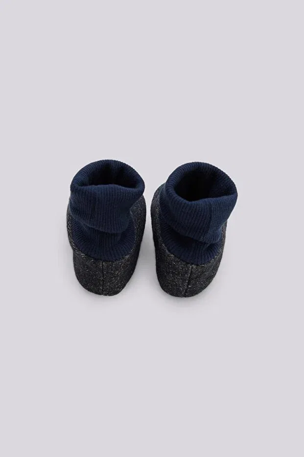 Детские пинетки для мальчиков хлопковые Layette, Blue — фото 3