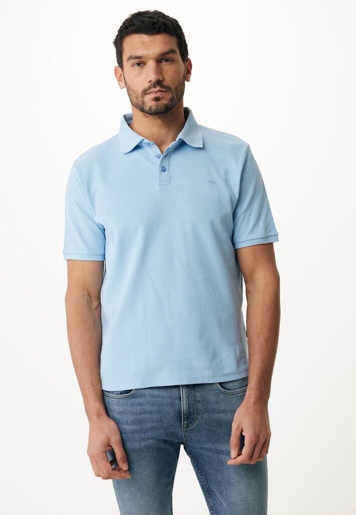 

Поло Ss Peter Basic Short Sleeve Mexx, цвет fresh blue