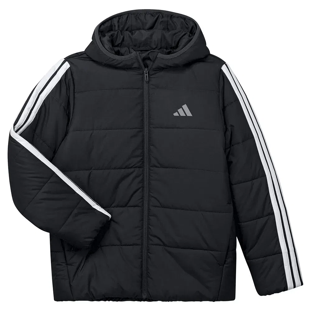 Куртка утепленная Adidas Essentials 3 Stripes, черный