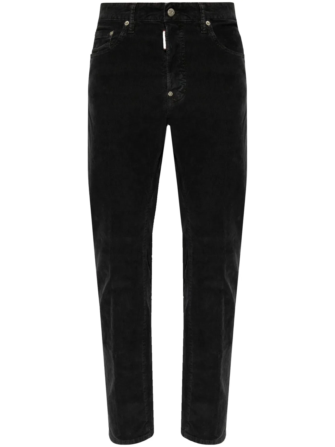 Узкие джинсы из вельвета DSQUARED2, черный