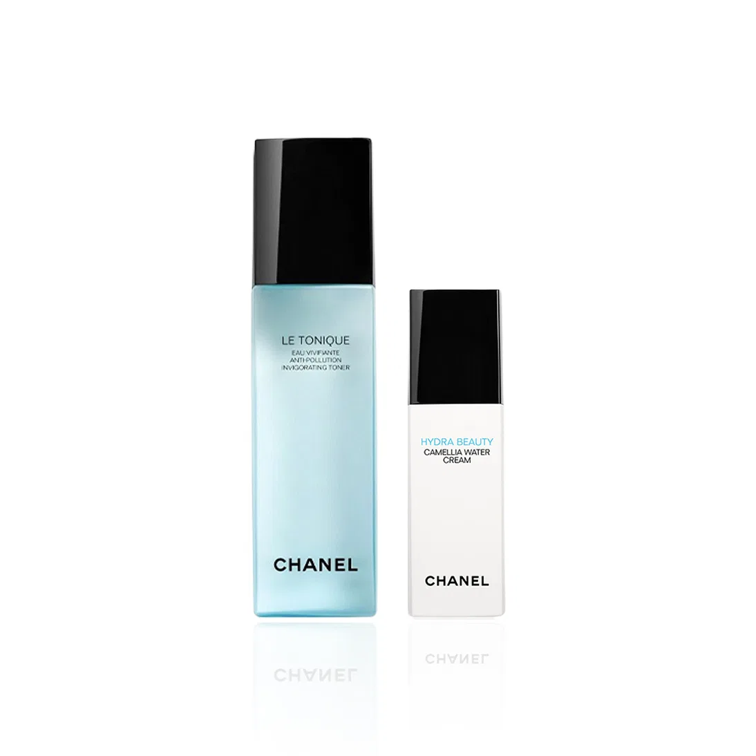 Набор для ухода за кожей с тонером и лосьоном Camellia Japonica, CHANEL, Blue Water