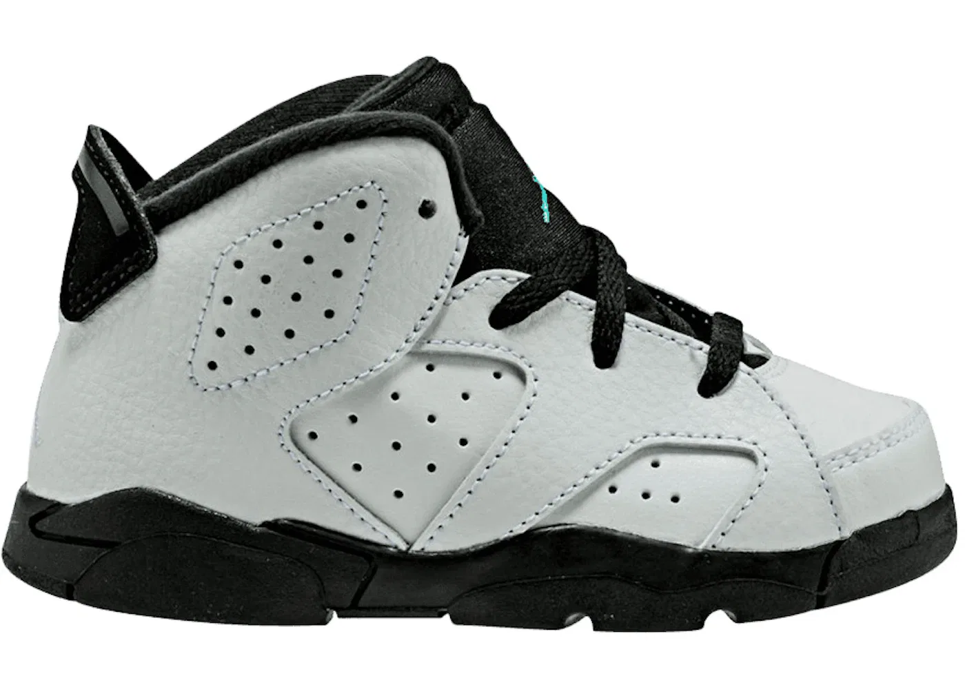 Детские кроссовки Lifestyle Jordan 6 Retro BT Jordan, White/White/Hyper Jade/Black